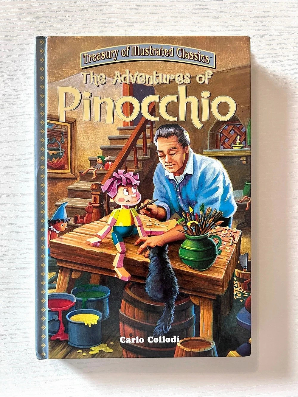 2 for $25 VINTAGE “The Adventures Of Pinocchio” Hardcover Storybook